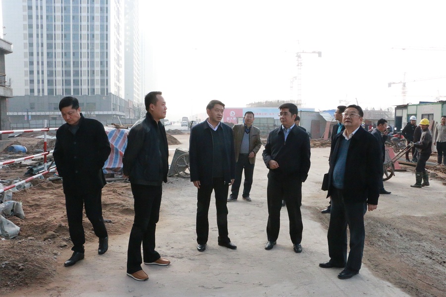 李高興調研市城投集團公司經營工作情況